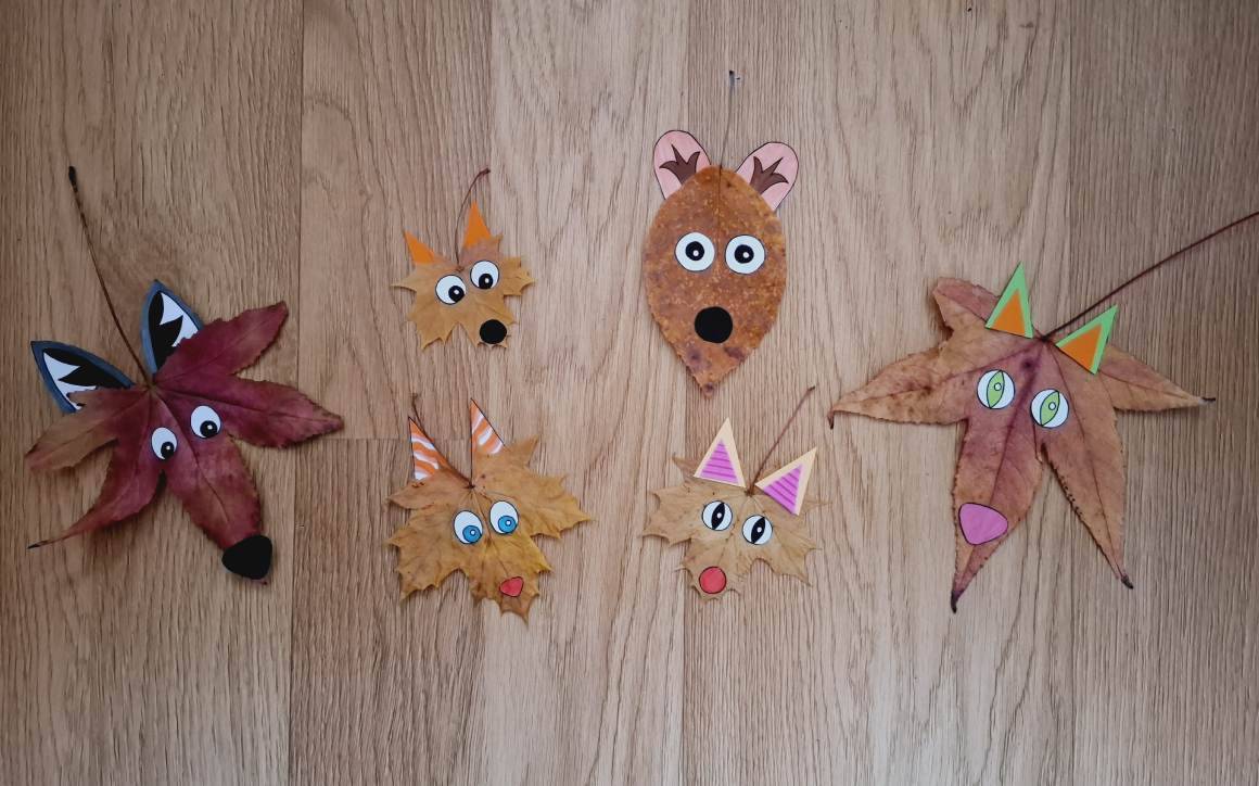 Autumn Leaf Animals