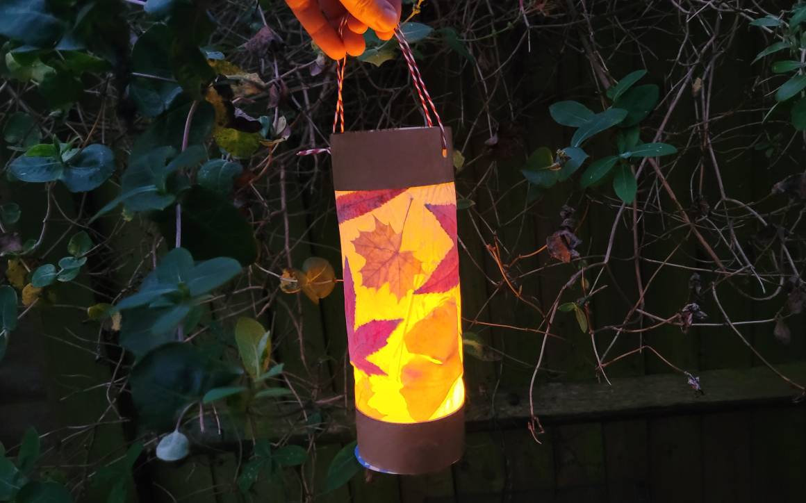 Autumn Leaf Lantern