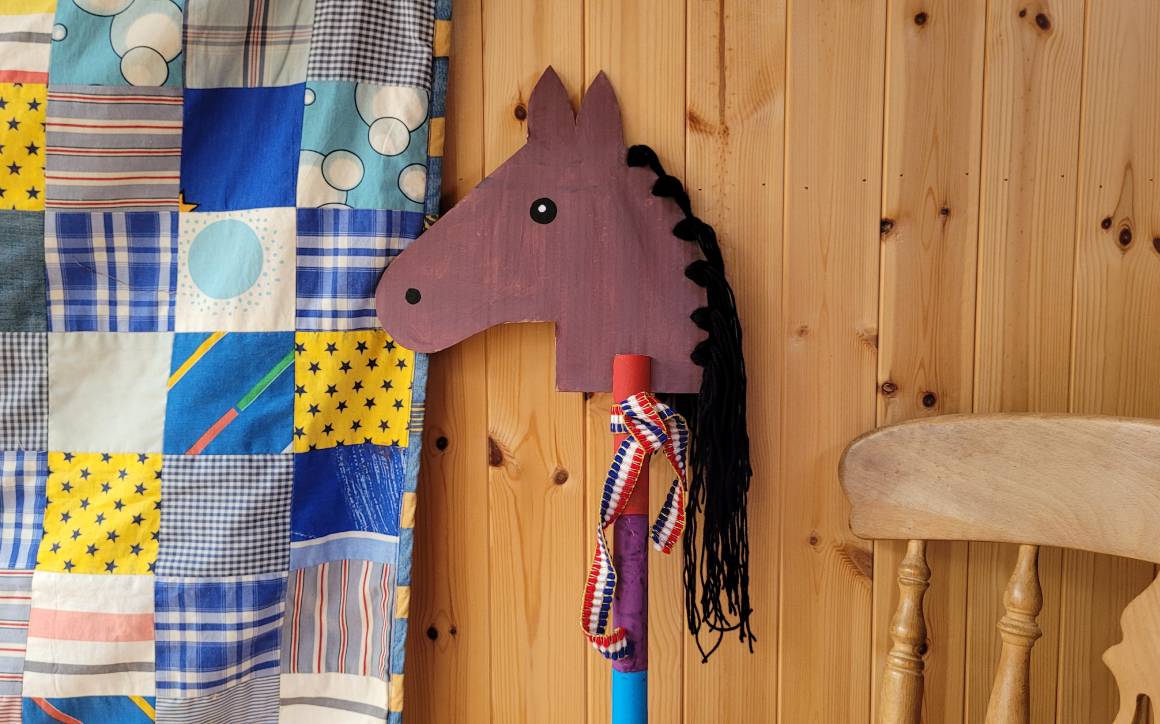 Cardboard Hobby Horse