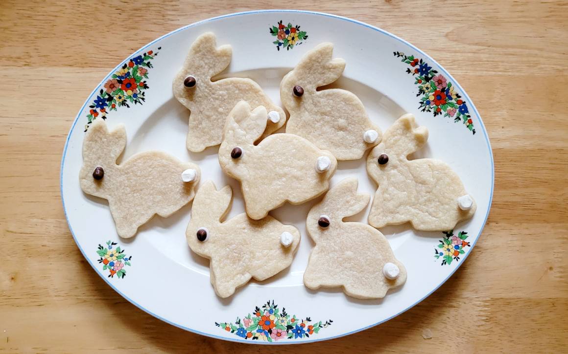 Easter Bunny Biscuits