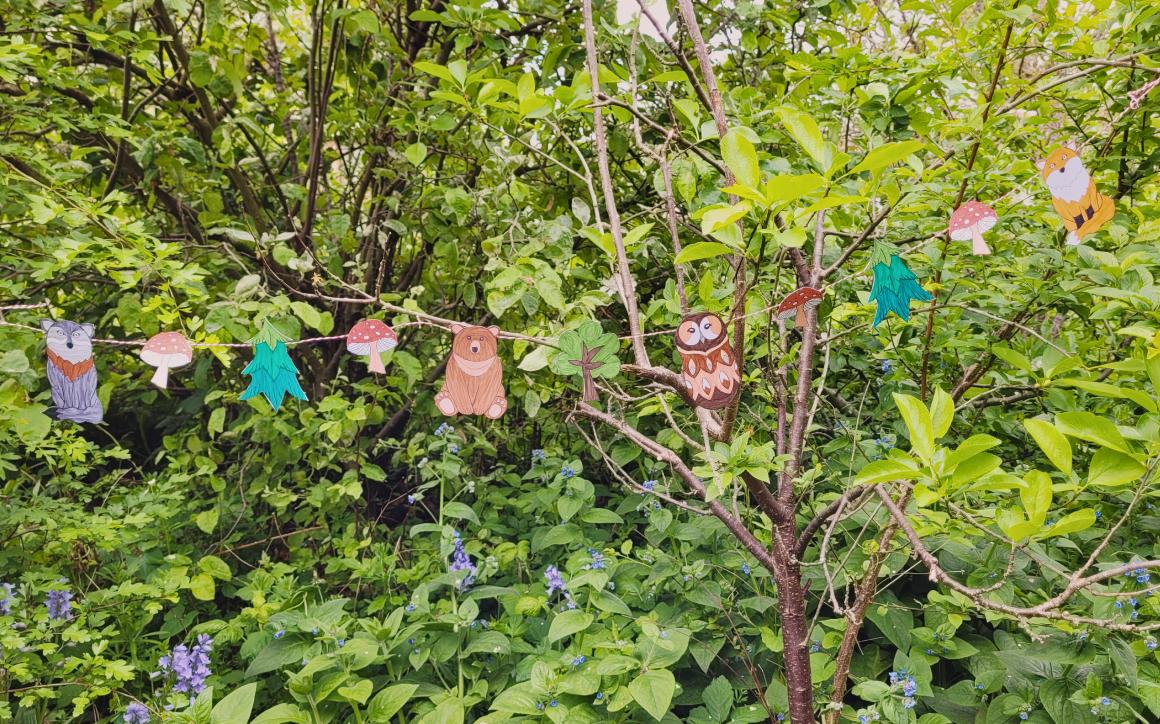 Woodland-themed Party Garland
