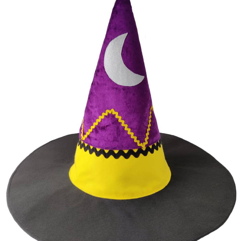 Front view of the magical witch hat.